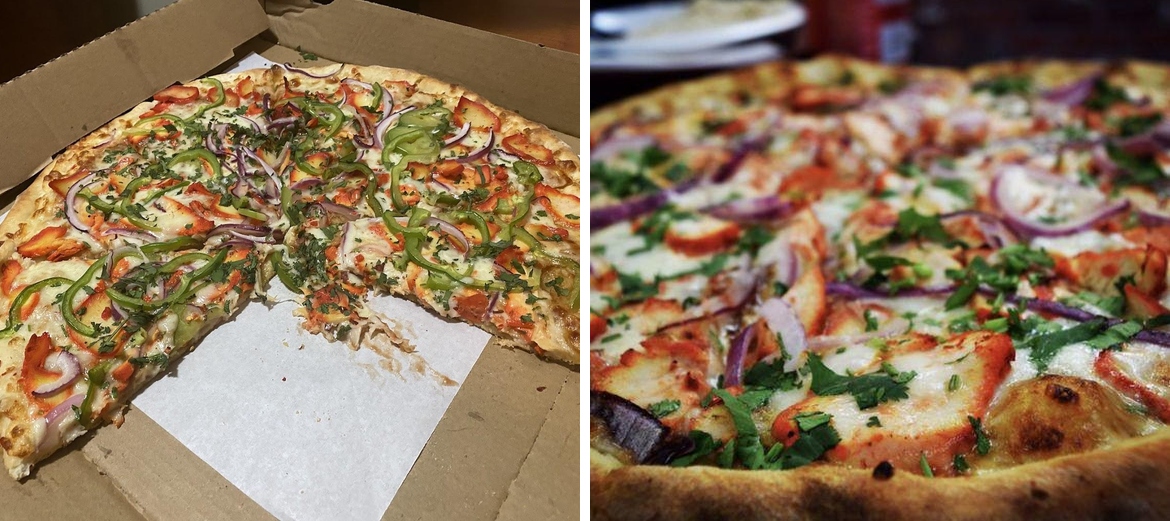 Tandoori Pizza Menu